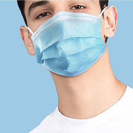 الصين Anti Virus 3 Ply Surgical Face Mask , Disposable Nose Mask For Dust Free Workshop الشركة
