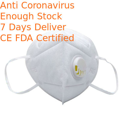 Skin Friendly Foldable Ffp2 Mask Large Breathing Space With High Elastic Ear Rope