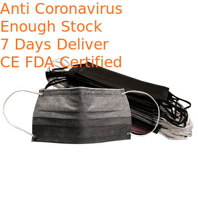 Simple Design Disposable Surgical Face Mask Unisex Protection Against Smog