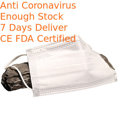 Simple Design Disposable Surgical Face Mask Unisex Protection Against Smog