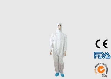الصين المآزر PPE يمكن التخلص منها صديقة للبيئة مع إغلاق السوستة الأمامية مصنع